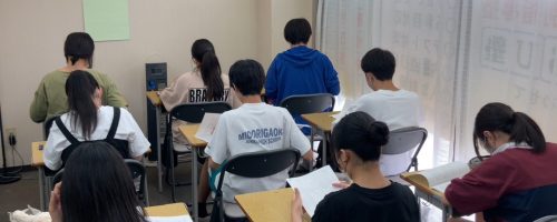 『夏休みの模試☆』